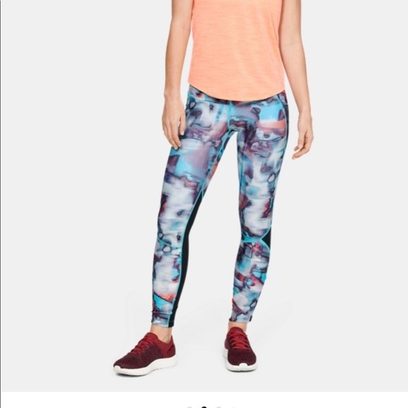 Under Armour Fly Fast Printed Tights size S - Picture 2 of 12